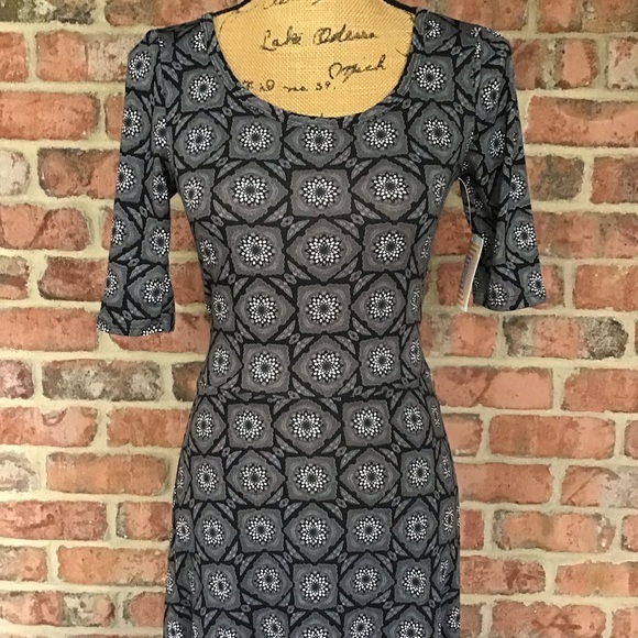 Dress Maxi A-Line LuLaRoe Ana XS 2-4 NWT - Picture 7 of 14